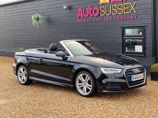 Audi A3 1.4 TFSI CoD S line Cabriolet S Tronic (s/s) 2dr