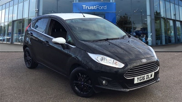 Ford Fiesta 1.0 EcoBoost Zetec Black 5dr- With Heated Front