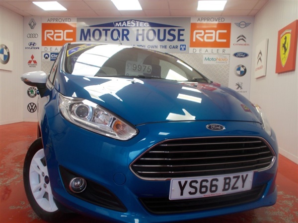 Ford Fiesta ZETEC BLUE EDITION SPRING(ONLY  MILES) FREE