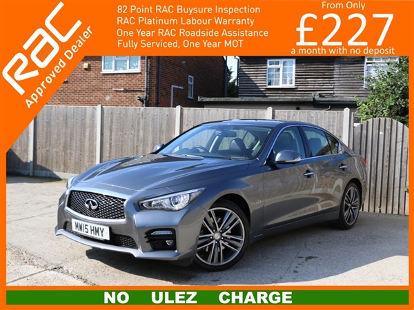 Infiniti Q Q50 SPORT AUTO Pan Roof Sat Nav Rear Cam