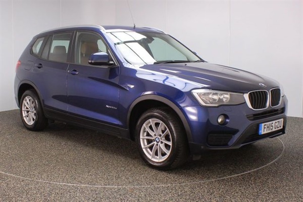 BMW X3 2.0 XDRIVE20D SE 5DR SAT NAV HEATED LEATHER 1 OWNER
