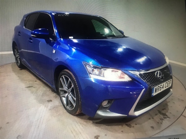 Lexus CT 200H F SPORT RED LEATHER SUNROOF Auto