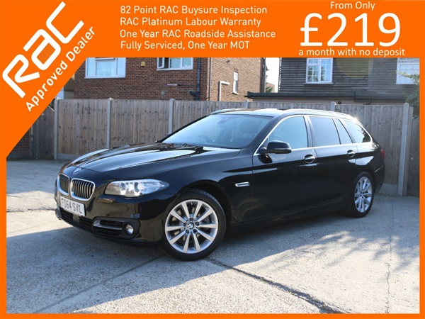 BMW 5 Series d SE Touring 5dr Auto Sat Nav Front and