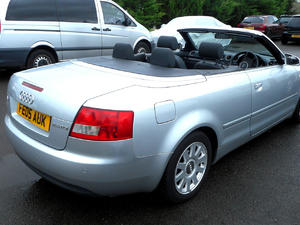 Audi A4 Convertible 2.5 TDI, New MOT, Very good condition in