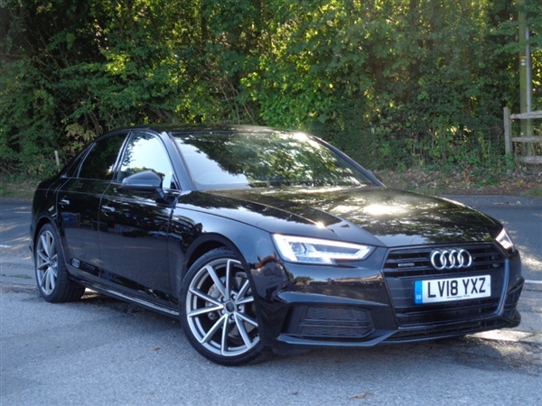 Audi A4 TDI QUATTRO S LINE BLACK EDITION Auto