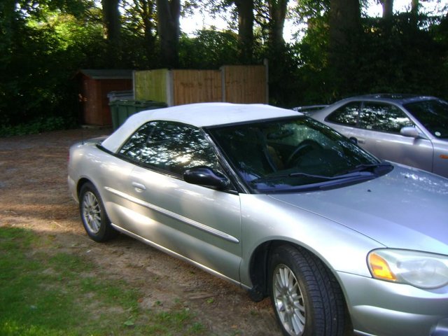 Chrysler Sebring, ) silver convertible, Automatic/
