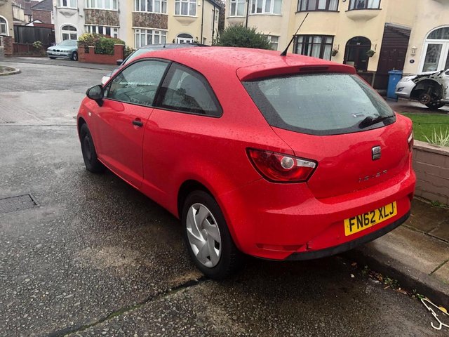 62 plate seat ibiza 1.2 s a/c  miles