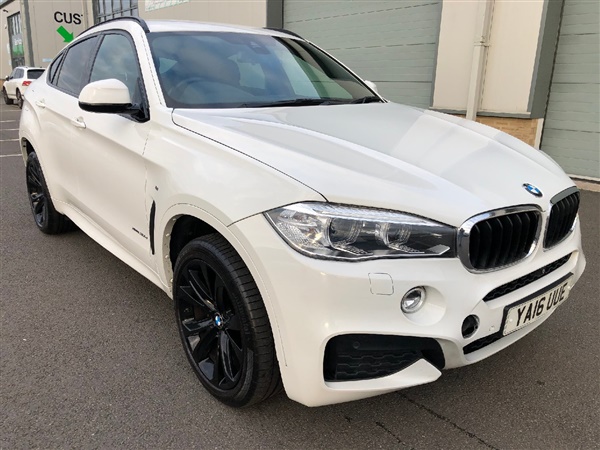 BMW X6 3.0 XDRIVE 30D 258 BHP AUTO M SPORT 5DR SAT NAV