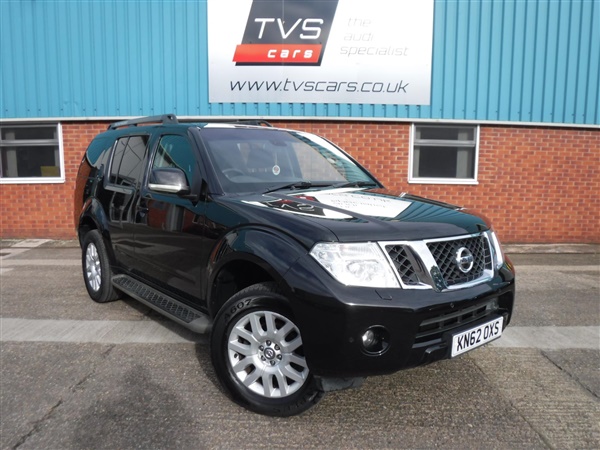 Nissan Pathfinder 2.5 dCi Tekna 5dr, 7 seats, full leather,