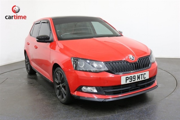 Skoda Fabia 1.2 MONTE CARLO TSI 5d 89 BHP Bluetooth Pan Roof