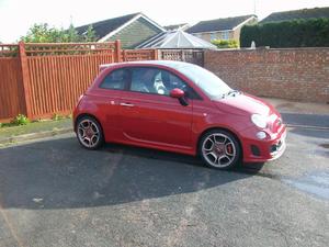 Fiat 500 Abarth, 135bhp, , manual, Rosso Corsa Red, in