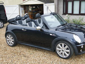Mini cooper s Convertible  supercharged 170bhp and