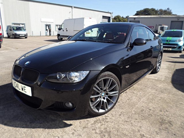  BMW 320i M SPORT BLACK COUPE,ONLY  WITH FULL HIST