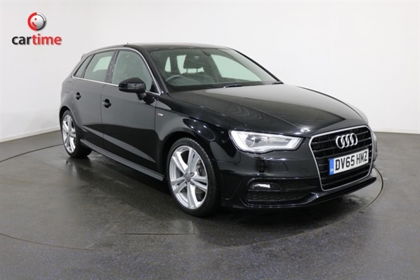 Audi A3 2.0 TDI S line Sportback 5d 148 BHP Bluetooth DAB