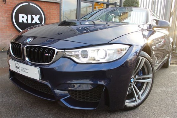 BMW 4 Series 3.0 M4 2d AUTO 426 BHP-TANZANITE BLUE-HEATED