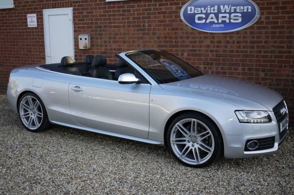 Audi A5 2.0 TFSI S line Cabriolet S Tronic quattro 2dr 208