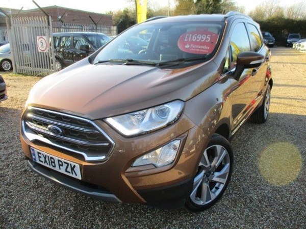 Ford EcoSport 1.0 EcoBoost 125 Titanium 5dr 2k Sat Nav