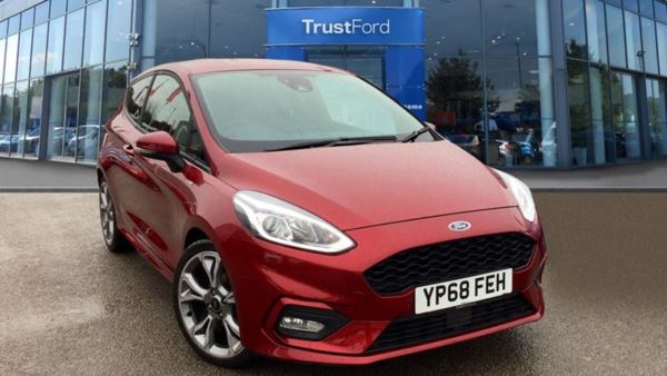 Ford Fiesta ST-LINE X With 18` Alloys & Spare Wheel Manual