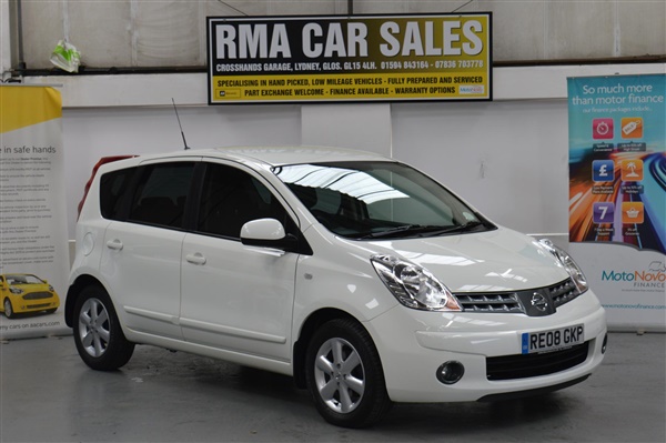 Nissan Note 1.6 Acenta 5dr AUTOMATIC VERY LOW MILEAGE