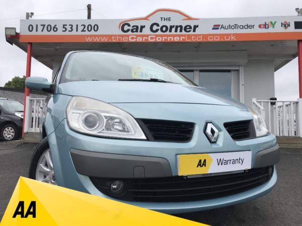 Renault Megane DYNAMIQUE VVT 136 SCENIC used cars Rochdale,