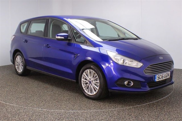 Ford S-Max 2.0 ZETEC TDCI 5DR 118 BHP 7 SEATS