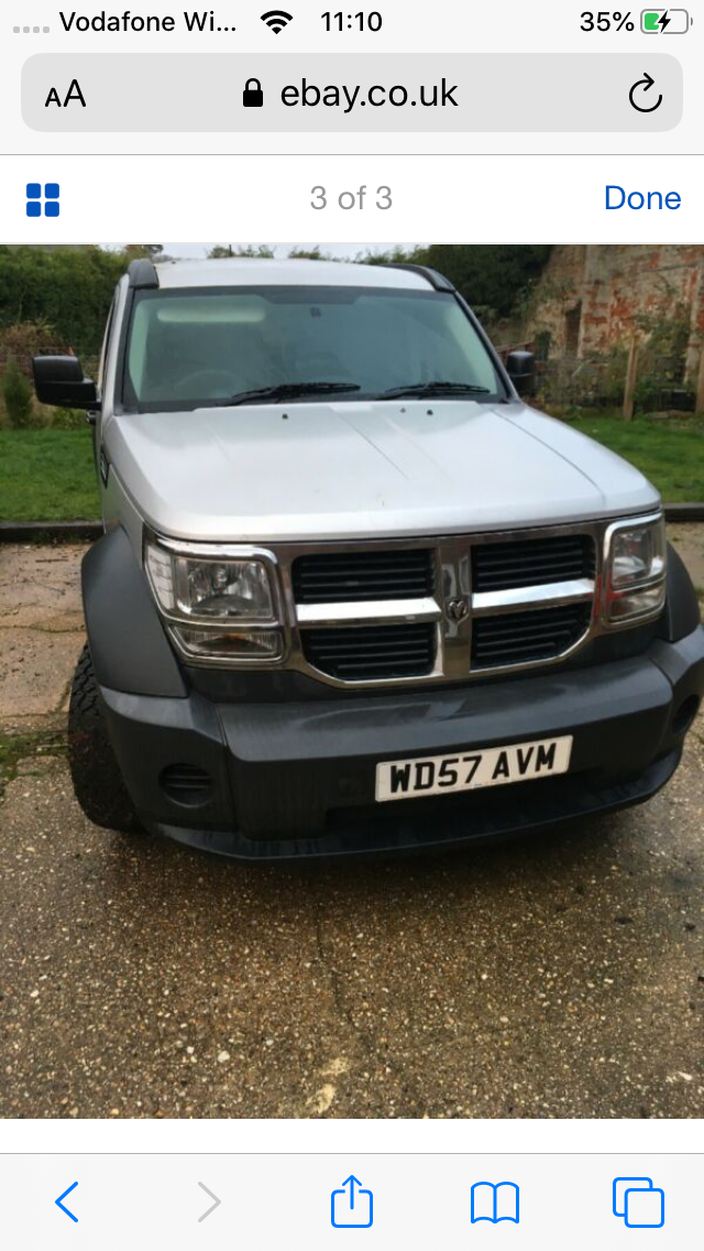 Dodge Nitro **with or without MOT see advert**