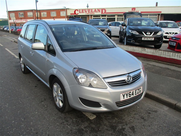 Vauxhall Zafira 1.8i [120] Exclusiv 5dr