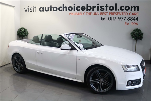 Audi A5 2.0 TDI S line Cabriolet 2dr