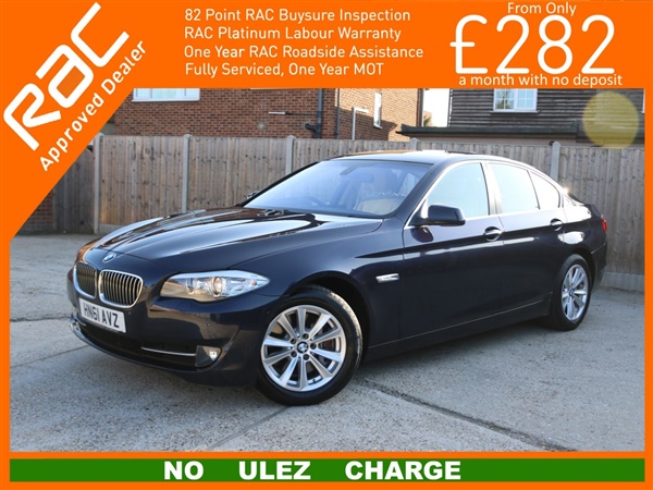 BMW 5 Series i SE 4dr 6 Speed Front and Rear Parking