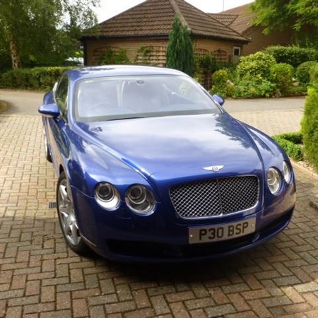 Bentley Continental Mulliner. Only  miles