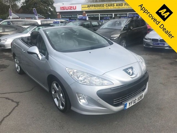 Peugeot  CC GT HDI 2d 140 BHP IN METALLIC SILVER WITH