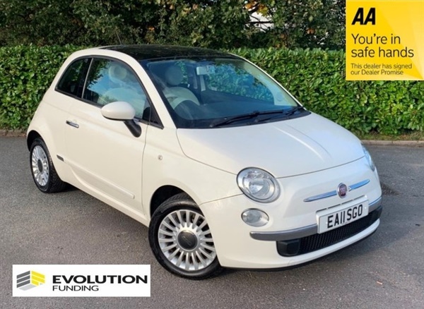 Fiat 500 LOUNGE 1.2 Air Conditioning,Bluetooth,Alloy Wheels,