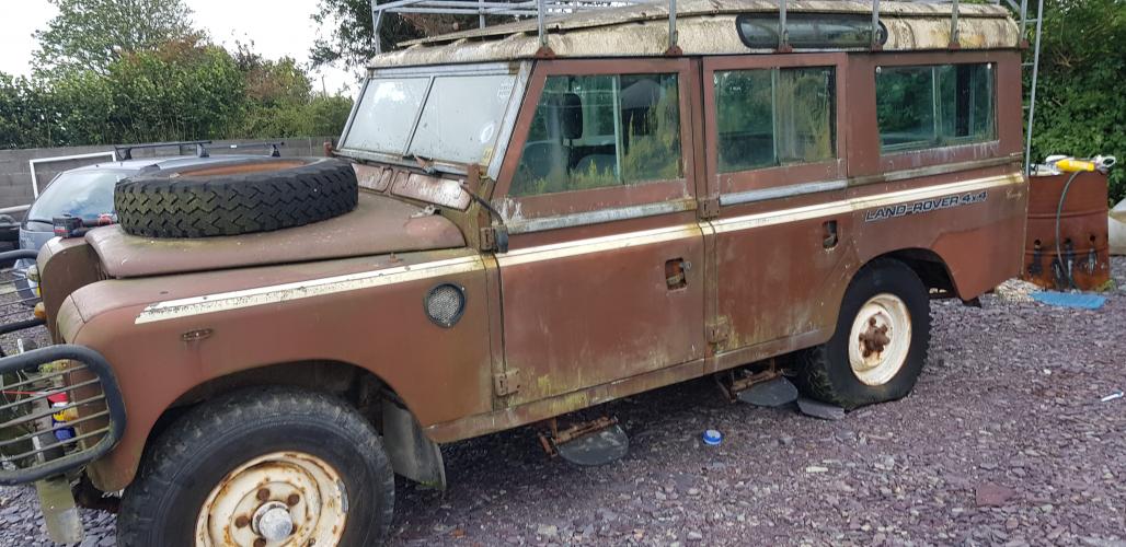 Landrover series 2a  running project,fairey overdrive