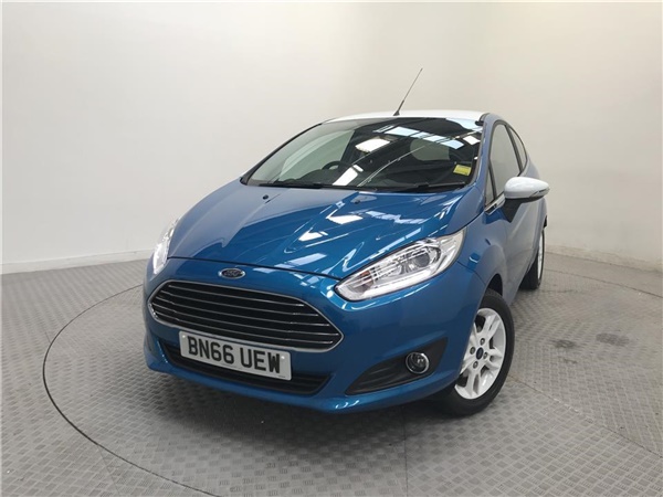 Ford Fiesta 1.0 EcoBoost Zetec Blue 3dr