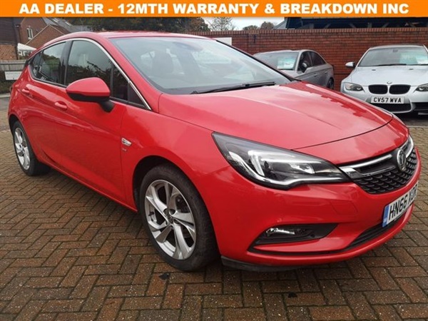 Vauxhall Astra 1.0 SRI ECOFLEX S/S 5d 104 BHP