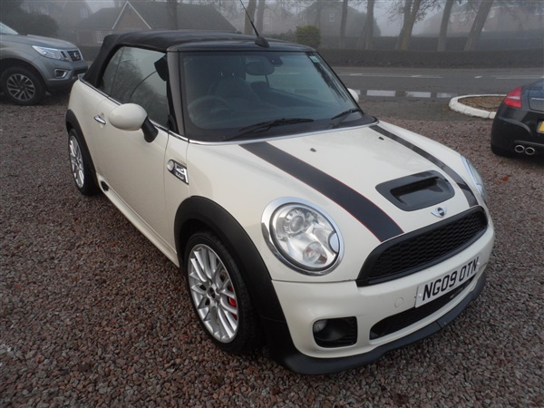 Mini Convertible 1.6 John Cooper Works 2dr HEATED LEATHER