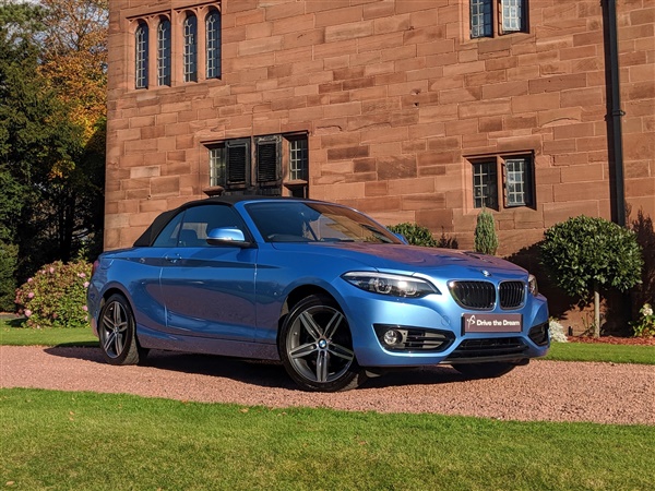 BMW 2 Series 218I SPORT Convertible One Private Owner,