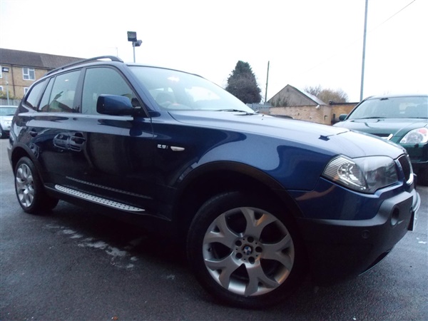 BMW X3 2.5i Sport  Metallic Blue New Mot+Service Inc