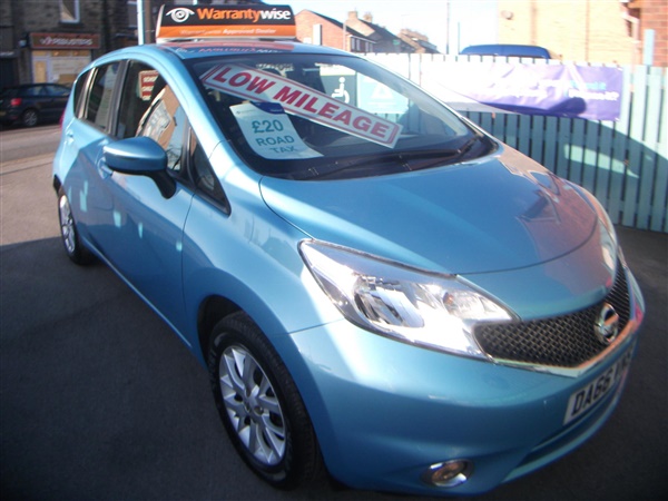 Nissan Note 1.2 Acenta 5dr LOW MILEAGE BLUETOOTH CRUISE
