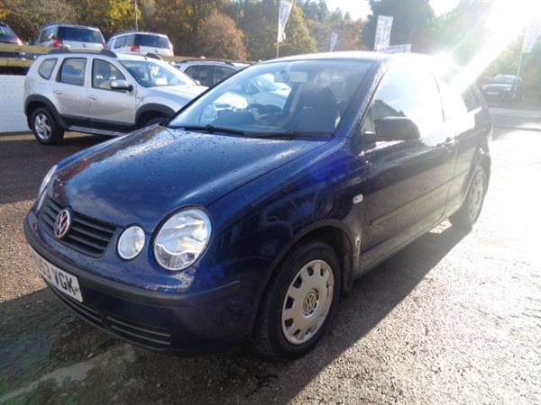 Volkswagen Polo 1.2 E 55 3dr *PERFECT CHEAP FIRST CAR, FULL