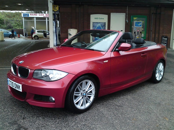 BMW 1 Series 120d M SPORT AUTOMATIC CONVERTIBLE / HISTORY /