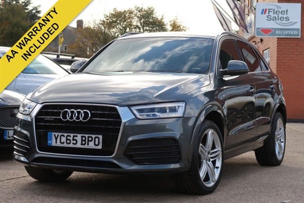 Audi Q3 2.0 TDI QUATTRO S LINE PLUS 5d AUTO 182 BHP