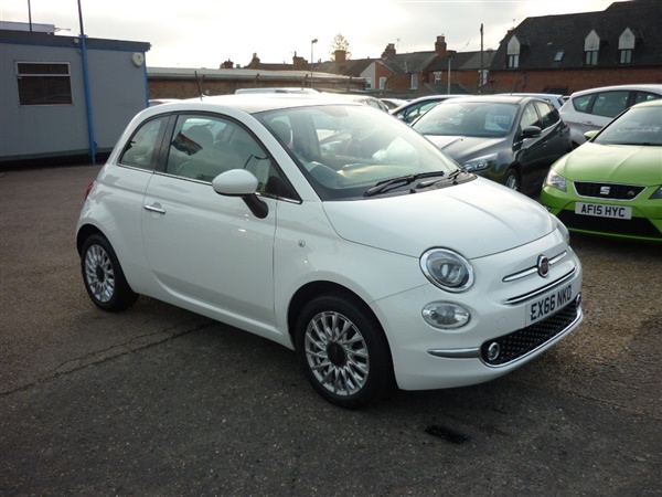 Fiat 500 Lounge Alloys Blue Tooth