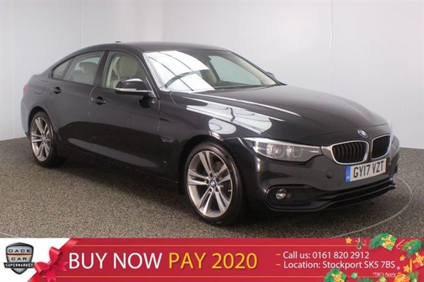 BMW 4 Series D SPORT GRAN COUPE 4DR 188 BHP SAT NAV