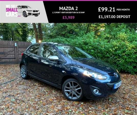 Mazda 2 1.3 SPORT VENTURE EDITION 5d 83 BHP