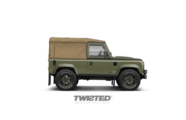 Land Rover Defender TWISTED LIGHTWEIGHT 90 SOFT TOP