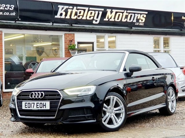 Audi A3 1.4 TFSI S LINE 150BHP CABRIOLET