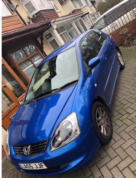 Honda Civic SE 1.4 Petrol - 5 Door - Manual - Blue