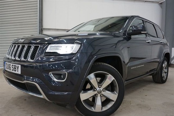 Jeep Grand Cherokee 3.0 V6 CRD OVERLAND 5d AUTO-1 OWNER FROM