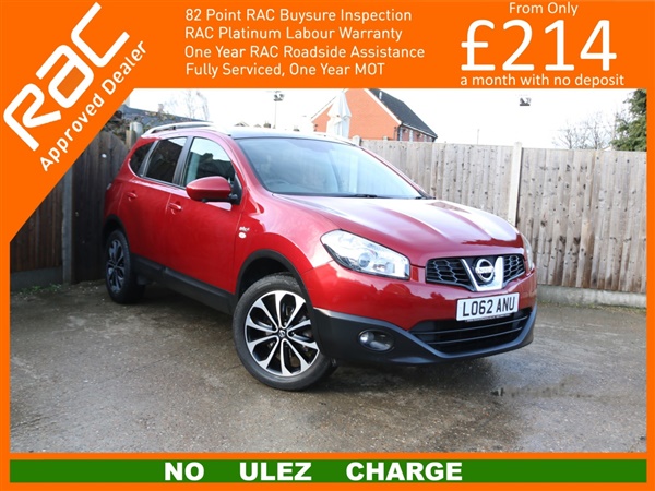 Nissan Qashqai 1.6 n-tec +2 2WD 5dr 6 Speed 7 Seater